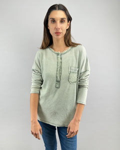 POLERA ITALIANA SIENA VERDE