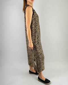 VESTIDO ITALIANO PRINT CANDELARIA LEOPARDO