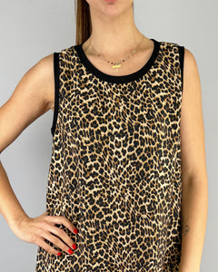 VESTIDO ITALIANO PRINT CANDELARIA LEOPARDO