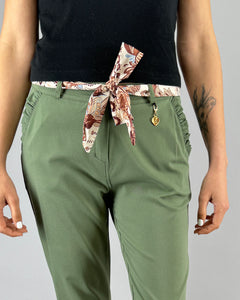 JOGGER ITALIANO VUELO PILAR VERDE MILITAR