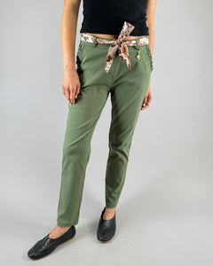 JOGGER ITALIANO VUELO PILAR VERDE MILITAR