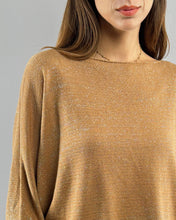 Cargar imagen en el visor de la galería, SWEATER ITALIANO BRILLO SEUL CAMEL
